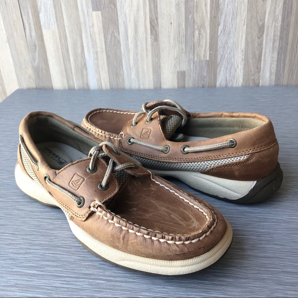 Sperry | women’s Songfish Boat Leather Nude Shoe